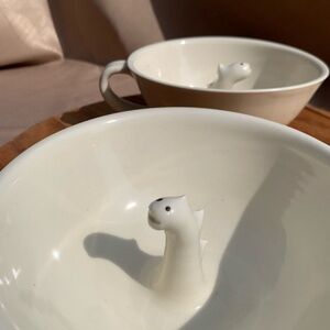 Handmade Loch Ness Mug Bowls x2 by Creations Li